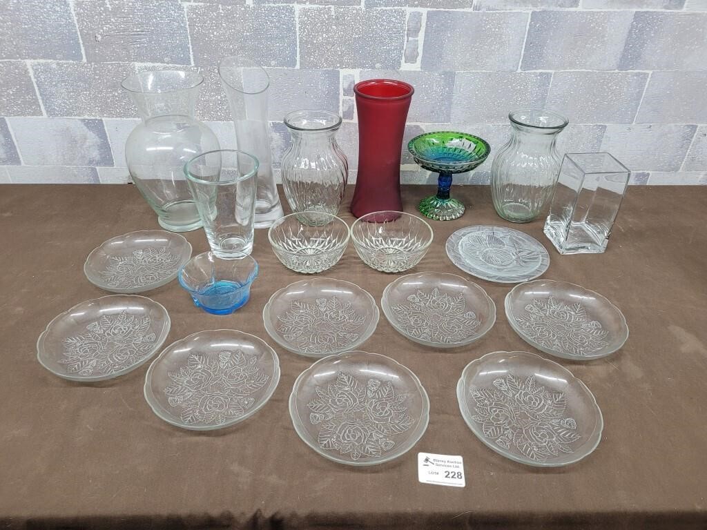 Crystal and glass mix lot