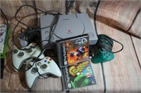 Sony Playstation w/ Games and Controllers