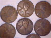 Lincoln Head Cent 1937 (8 coins)