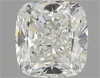 Gia Certified Cushion Cut .90ct Vs1 Diamond