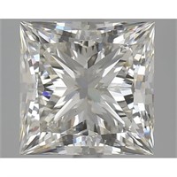 Igi Certified Princess Cut 4.51ct Vs2 Lab Diamond