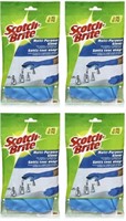 4 PAIRS Scotch-Brite Multi Purpose Gloves, L/XL