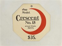 1899 Crescent Dealer Tag