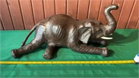 Leather Wrapped Elephant
