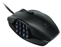 Logitech G600 MMO Gaming Mouse  RGB Backlit  20 Pr