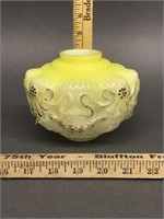 Victorian Cased Glass Oil Lamp Font
