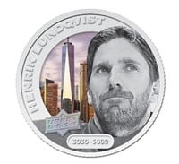 .999 Silver 2017 CI UD  Henrik Lundqvist $5 Coin