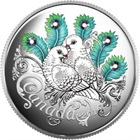 99.99 Silver 2016 RCM Celebration of Love $10 Coin