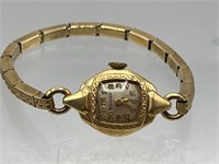 14k gold Bulova watch