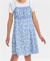 NEW Girls XL Lace Trim Butterfly Dress