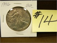 1996 American Silver Eagle Dollar UNC