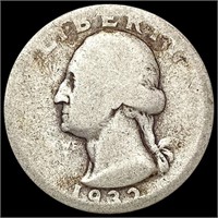 1932-D Washington Silver Quarter NICELY