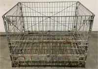 Metal Wire Warehouse Basket