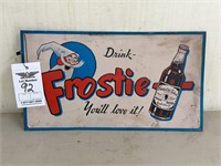 92.Frostie Drink Metal Sign