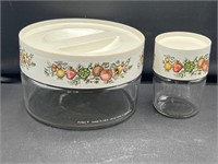 Pyrex Spice o' Life See and Store Glass Canisters