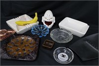 Collection of MCM Ashtrays - Hyalyn +++
