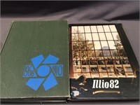 2- UNIVERSITY OF ILLINOIS ILLIO YEARBOOKS. 1968 &