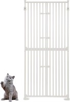 Unipaws Extra Tall Cat Pet Gate 74 Inch High With