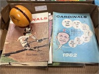 (9) 1960's - '70's St. Louis Cardinals' Yearbooks
