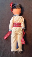 12" Celluloid Russian Boy Doll. All Original!