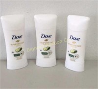 3- Dove Advanced Care Deodorants