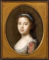 ATTRIBUTED TO PAUL FISCHER PORTRAIT OF PRINCESS