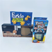 New Games Farkle Pass the Pig
