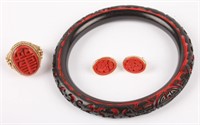 MIXED LADIES CINNABAR JEWELRY