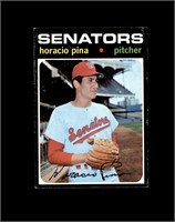 1971 Topps #497 Horacio Pina EX to EX-MT+