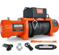 ZESUPER 12V 13000-lb Electric Truck Winch Kit