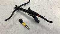 Bolt crossbow with arrows