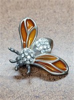 Autumn Court Celtic Fly Brooch