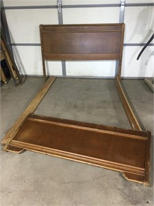 Full Size Wooden Bed Frame, Wear & Tear