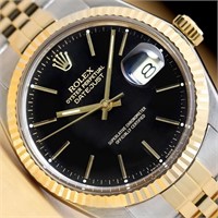 Rolex Men Datejust Stainless Steel Watch