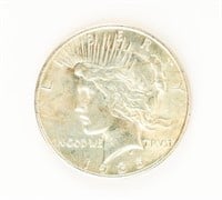 Coin 1935-S Peace Dollar-Gem BU