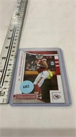 Patrick Mahomes II football card