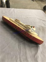 WOODEN TOY BOAT