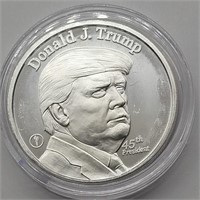 DONALD TRUMP 1 OZ FINE SILVER BAR