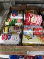 BOX OF FOOD ITEMS