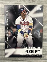 Ronald Acuna Jr NAME ERROR CARD "Ronal"