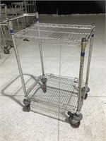 Ind. rolling utility cart with Locking casters