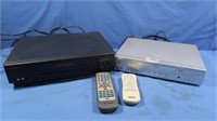 Optimus VHS Player, Norcent DVD Player