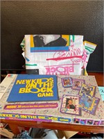 1990 New Kids on the Block board game  twin sheet