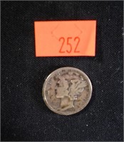 1939 Mercury Siver Dime - G4