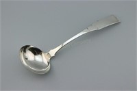 1822 S. Kirk Baltimore Coin Silver Ladle