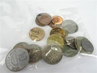 Assorted World Coins