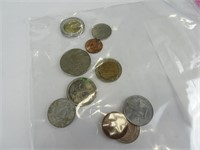 Assorted World Coins