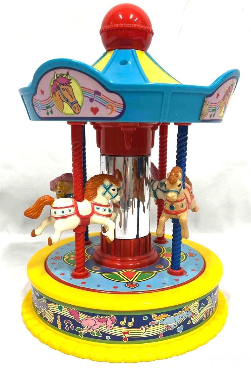 Vintage Redbox 1991 Musical Carousel