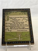 Antique Frame With Saying