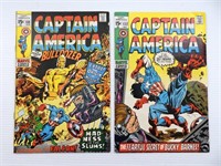 (2) CAPTAIN AMERICA #132 & #133